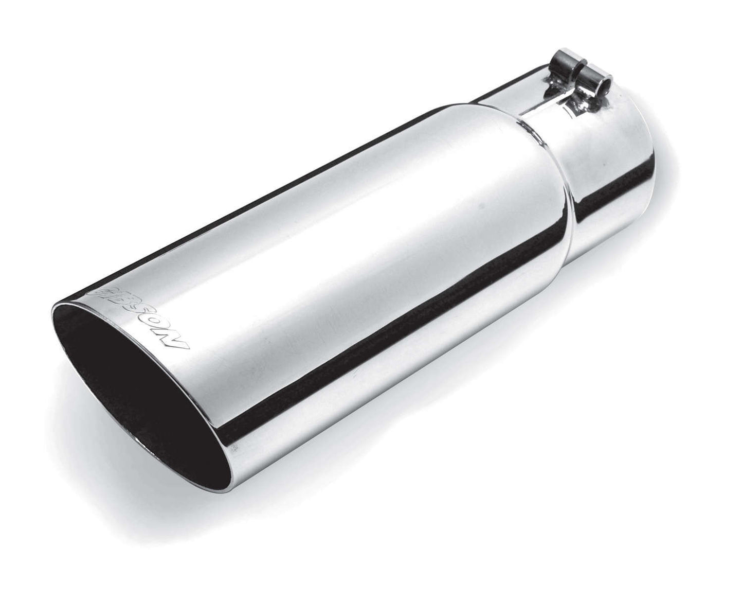 Gibson Exhaust   Stainless Single Wall An gle Exhaust Tip  GIB500392