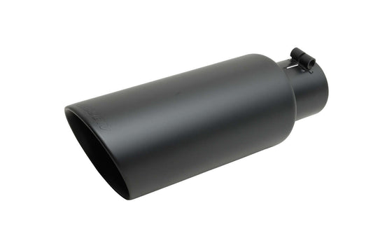 Gibson Exhaust   Black Ceramic Double Wal led Angle Exhaust Tip  GIB500427-B