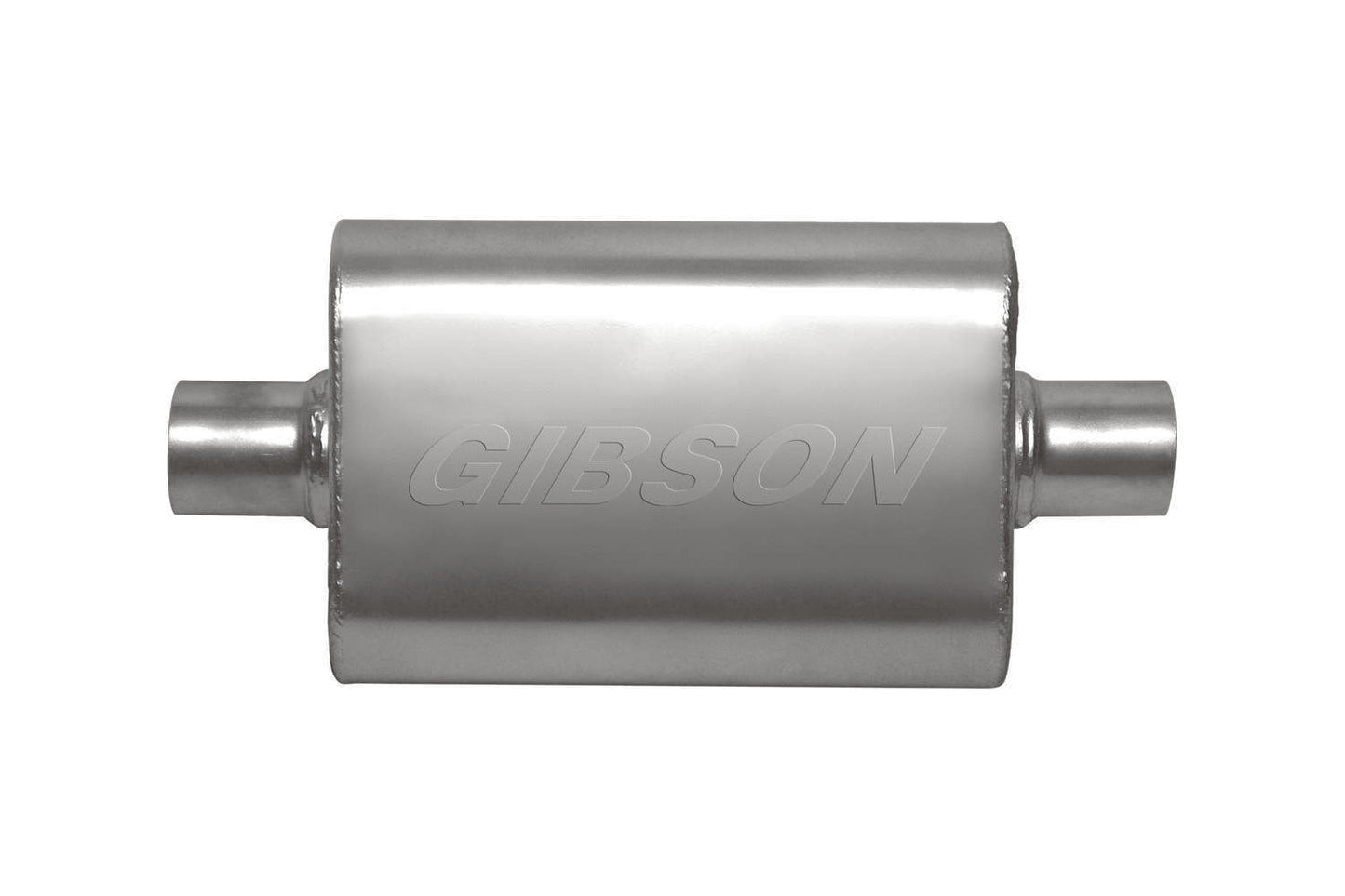 Gibson Exhaust   CFT Superflow Center/Cen ter Oval Muffler Stainle  GIB55112S