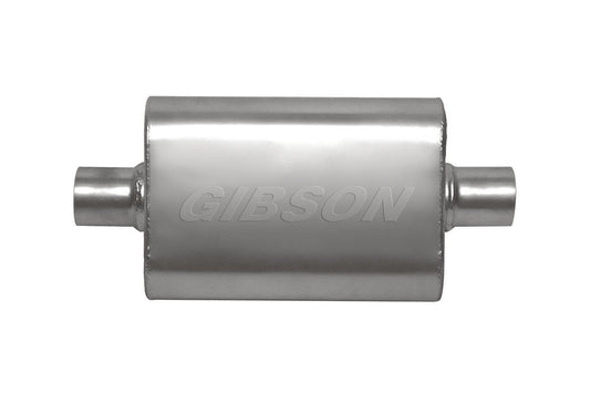 Gibson Exhaust   CFT Superflow Center/Cen ter Oval Muffler Stainle  GIB55112S