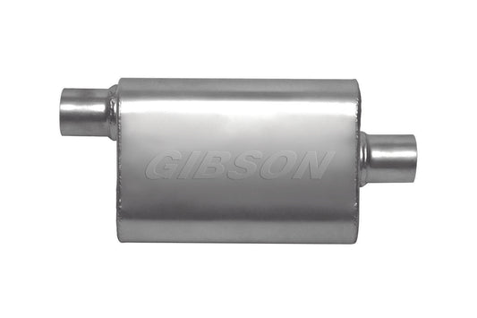 Gibson Exhaust   CFT Superflow Offset/Cen ter Oval Muffler Stainle  GIB55140S