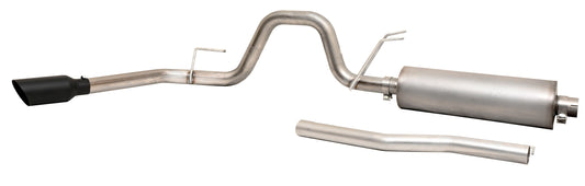 Gibson Exhaust   Black Elite Cat-Back Sin gle Exhaust System  GIB619907B