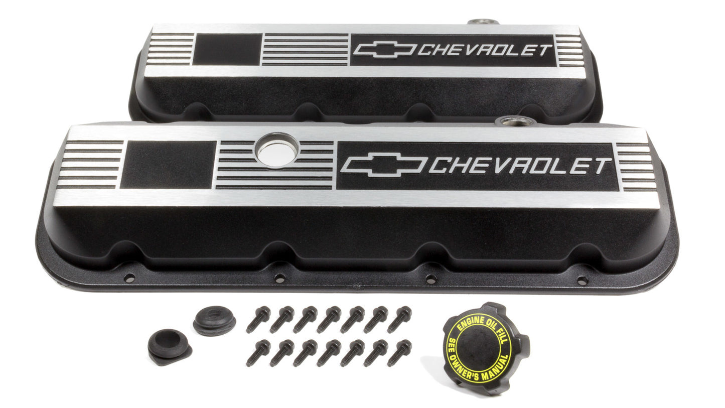 Chevrolet Performance   Aluminum Valve Covers - BBC- Short  GMP12495488