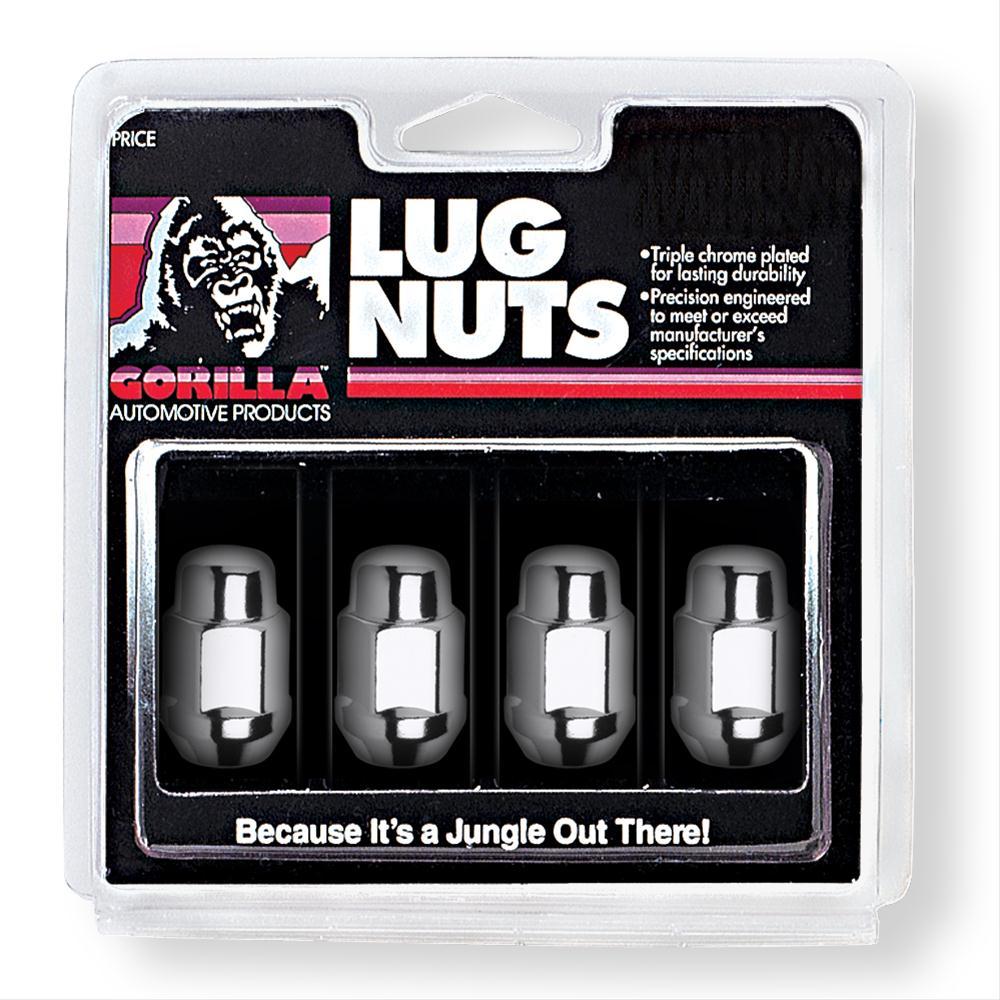 Gorilla   4 Lugnuts Acorn Bulge 7/16  GOR41177B