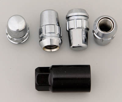 Gorilla   Wheel Locks - Acorn 14mm x 2.00 4 Pack  GOR71601N