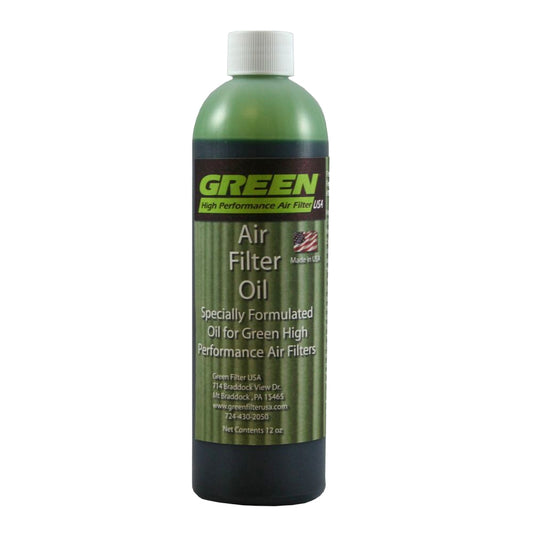 Green Filter   Air Filter Oil Synthetic 12oz  GRE2001