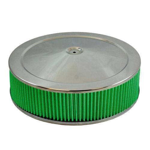 Green Filter Air Cleaner Assembly 14 x 4 Flat Base MPN GRE2195