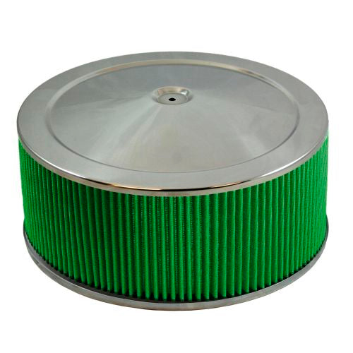 Green Filter   Air Cleaner Assembly 14 x 6 Flat Base  GRE2196