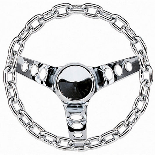 Grant   10in Chrome Chain Wheel   GRT741