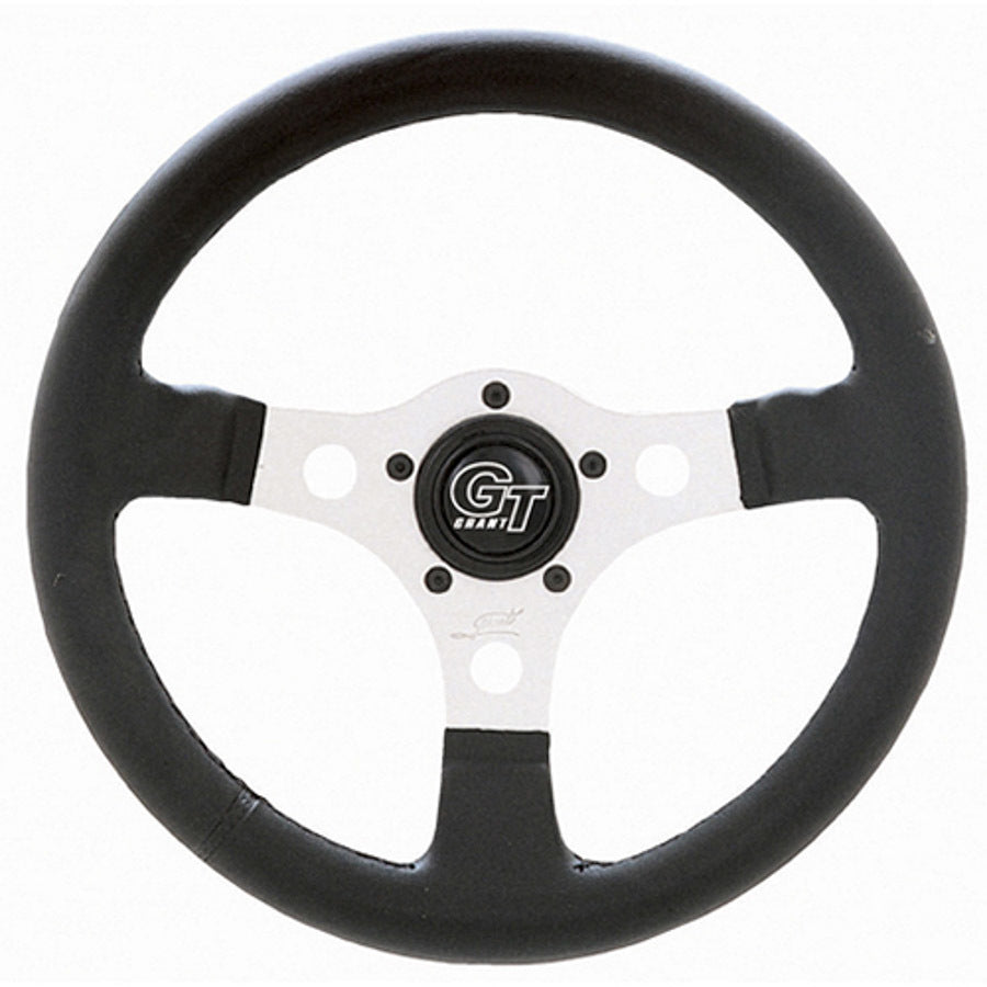 Grant   Steering Wheel Formula GT 12in 5-Bolt Sil/Blk  GRT762
