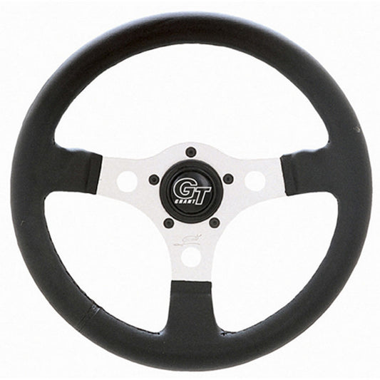 Grant   Steering Wheel Formula GT 12in 5-Bolt Sil/Blk  GRT762