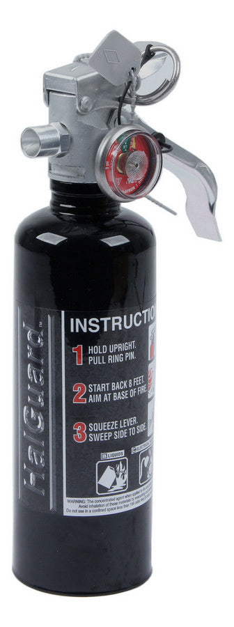 H3R Performance   Fire Ext 1.4lb Halguard Black  H3RHG100B