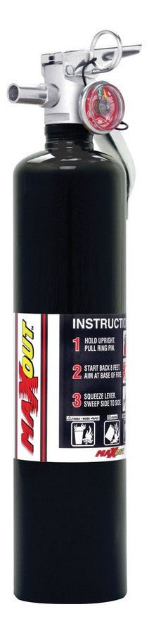H3R Performance   Fire Ext 2.5lb Max Out Black  H3RMX250B