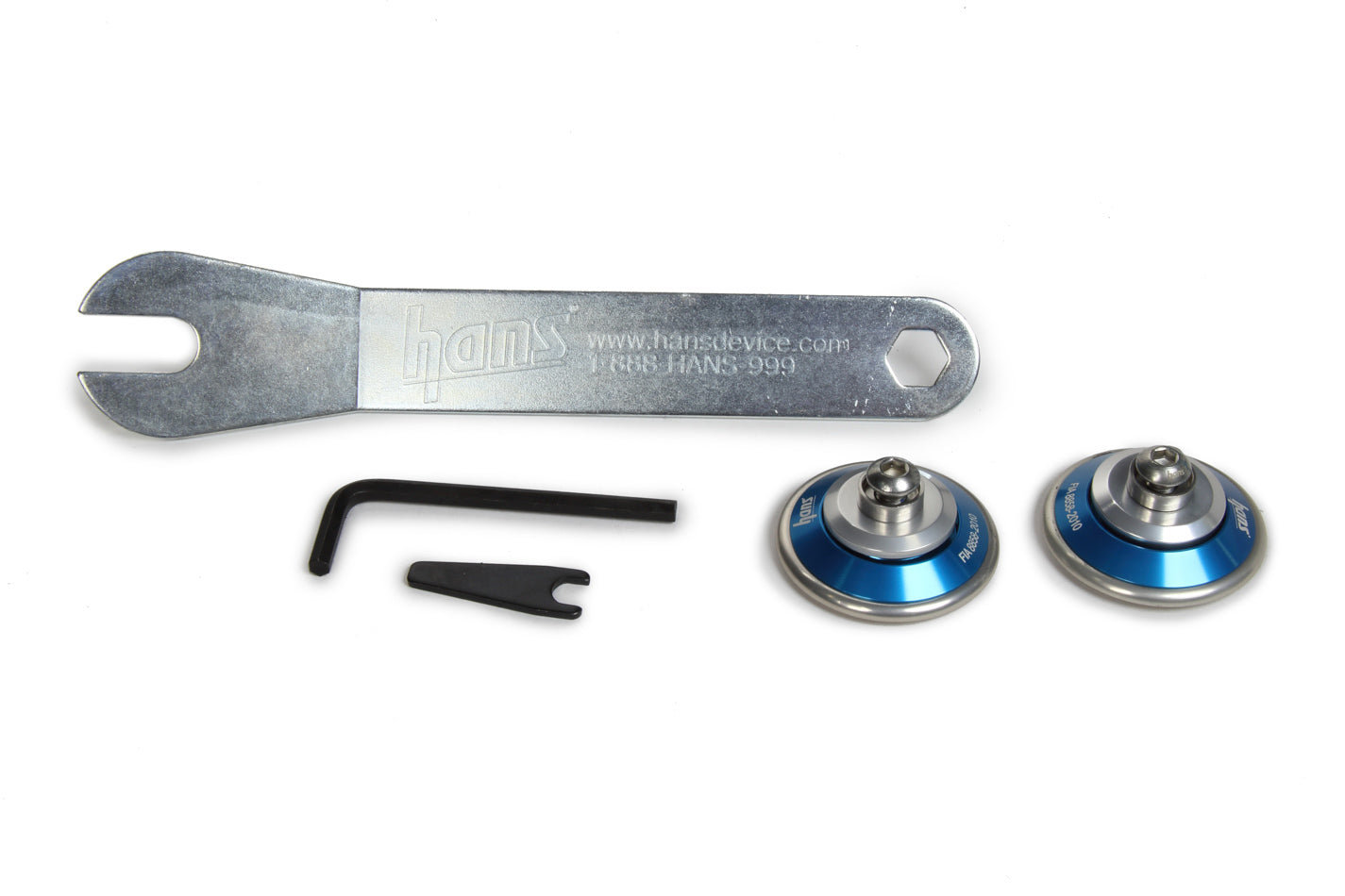 HANS  Helmet Post Anchors Pro Blue Alum   HANAK1132.12B