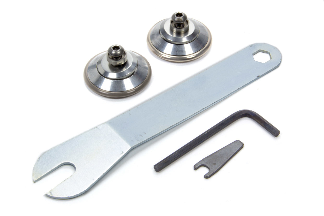 HANS  HANS Helmet Post Anchors Pro Silver Alum   HANAK1132.12S