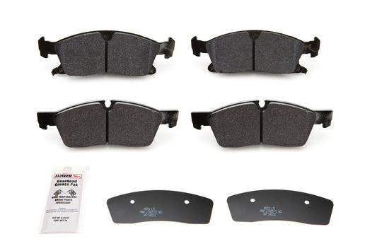 Hawk Brake Brake Pads Frt Grand Cherokee MPN HAWHB701Y723 For Jeep Cherokee, Grand Cherokee 2016