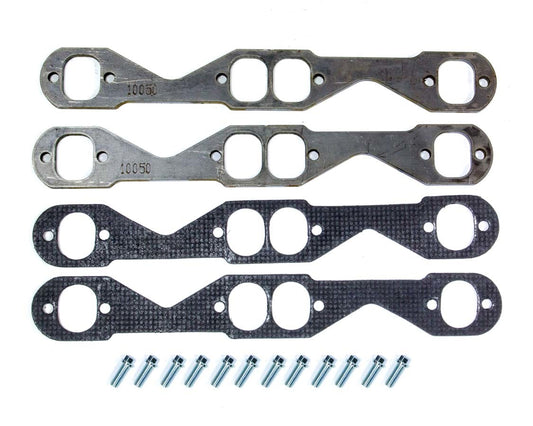 Hedman SB Chevy 1.75in Flanges Oval Port MPN HED10050 For Chevy