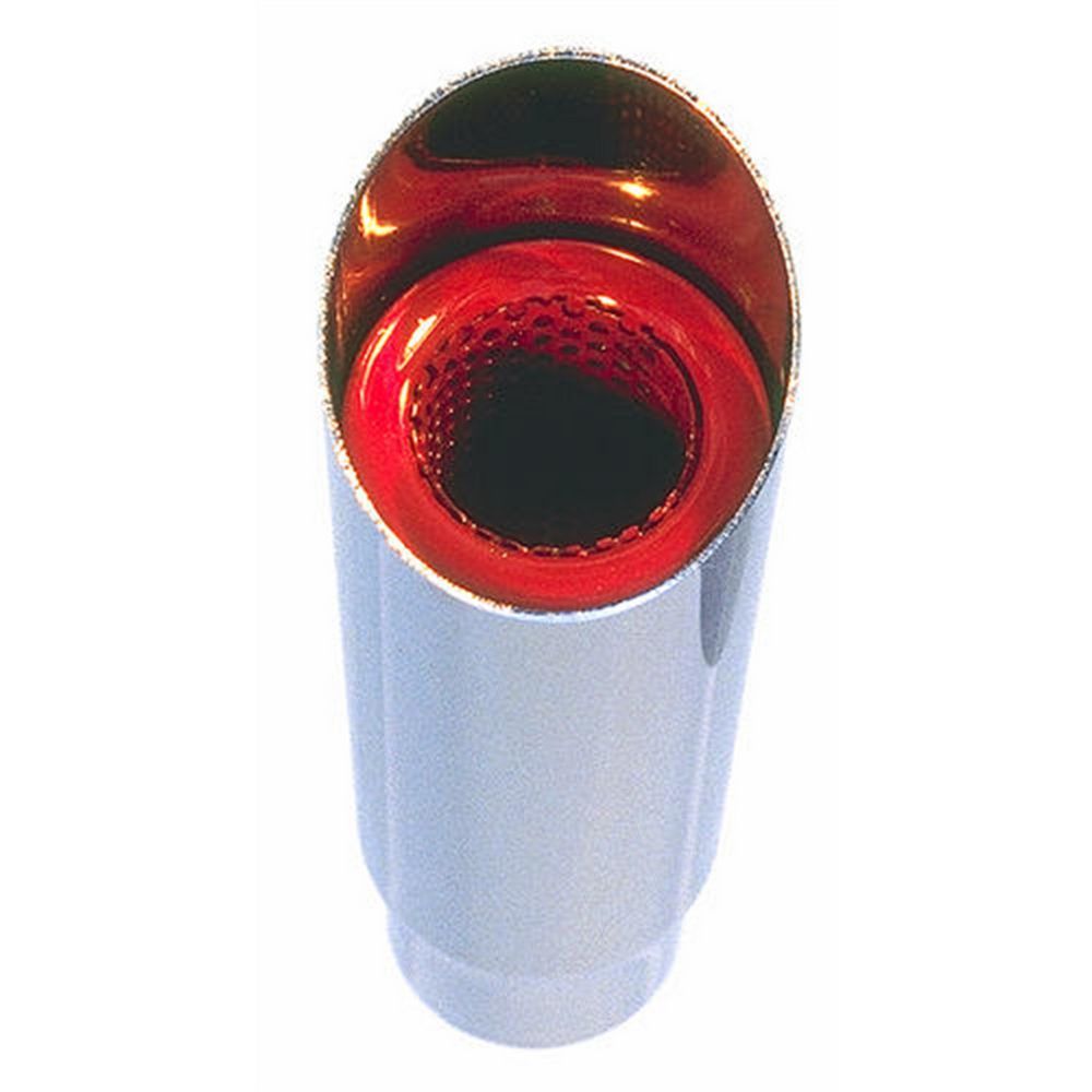 Hedman Exhaust Tip W/Resinator 2 1/4in Inlet MPN HED17121