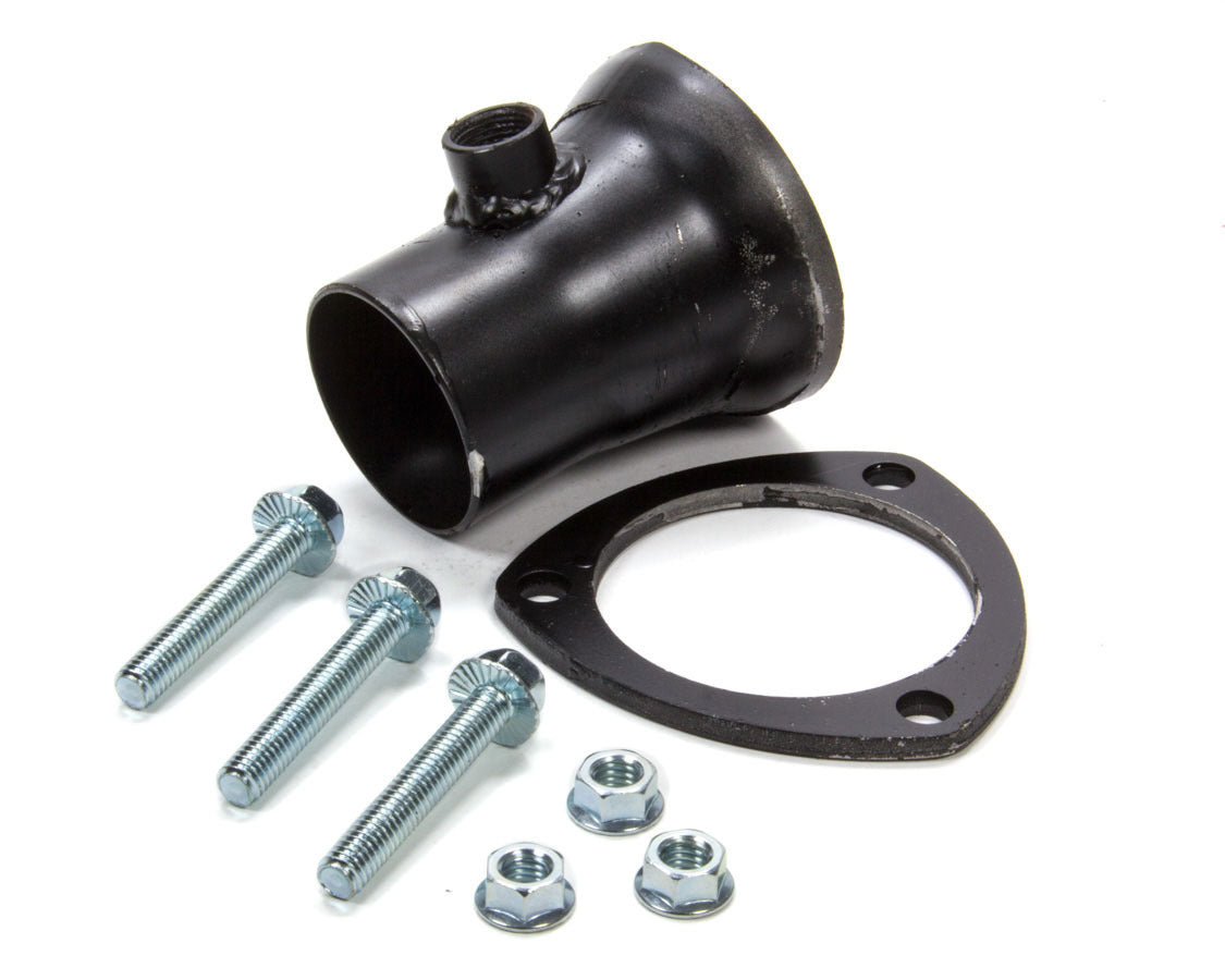 Hedman   3in Ball & Socket Style Reducer w/O2 Sensor (1)  HED21117