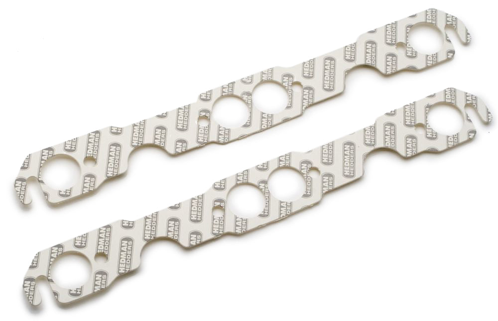 Hedman   Header Gaskets - SBC Round Port  HED27500