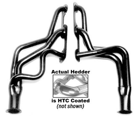 Hedman Pontiac V8 Headers - Coated MPN HED28146 For Pontiac A-Body, F-Body, Ram