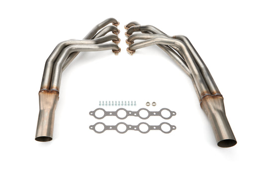 Hedman Headers for LS In 68-74 X-Body 1.875in Uncoated MPN HED45397 For GM LS-Series 1968-74