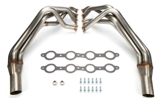 Hedman Headers for LS In 58-64 X-Frame 1.875in Uncoated MPN HED45457 For GM Fullsize, LS-Series 1958-64