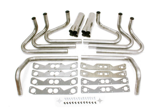 Hedman   1-7/8in SBC Weld Up Kit- 3-1/2in Weld On Collecto  HED65630