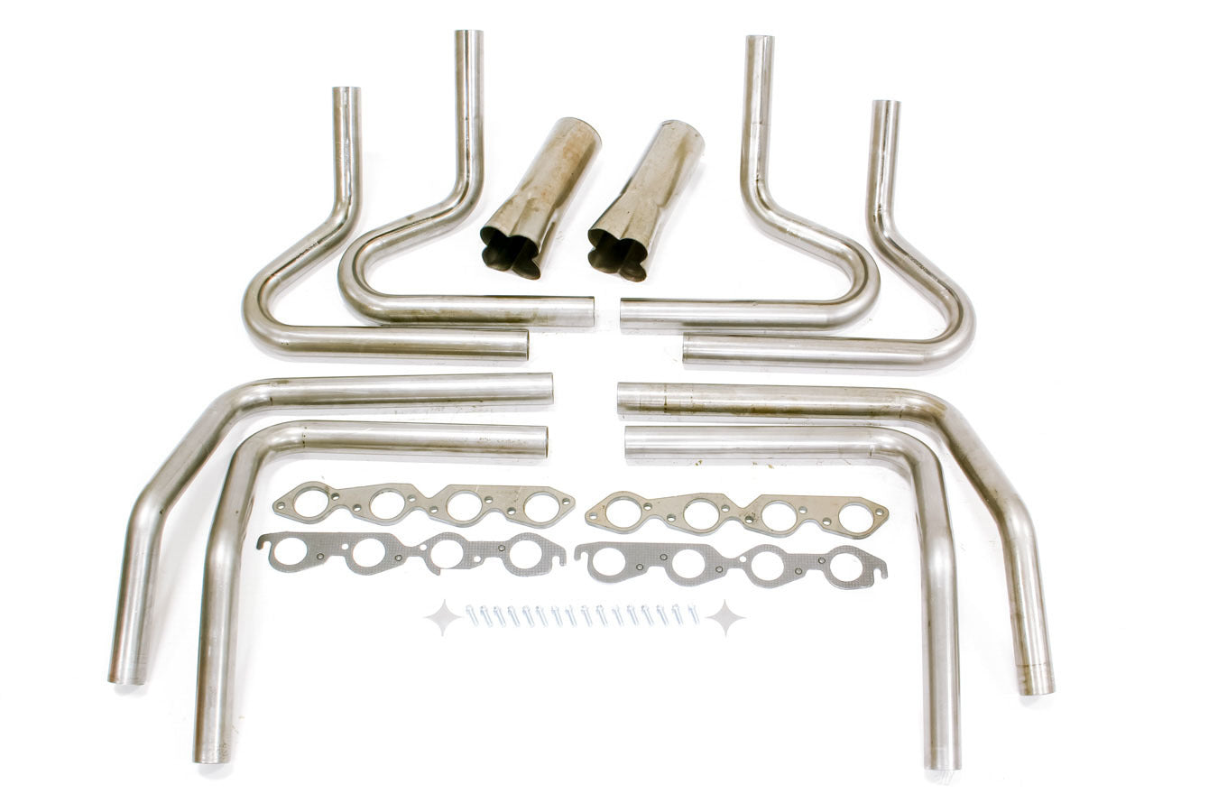 Hedman   2-1/8in BBC Weld Up Kit- 4in Weld On Collector  HED65670