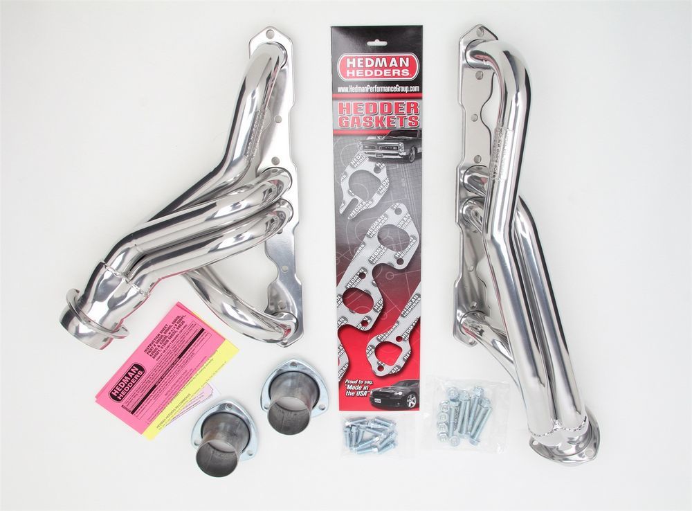 Hedman 67-87 GM P/U Header 283-400 Mid Length 1-5/8 MPN HED69016 For Chevy, GM Fullsize, Fullsize SUV, Truck, Ram 1967-87