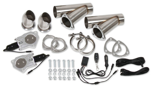 Hooker   Dual Electric Exhaust Cut-Outs 3in w/Remote  HKR11052
