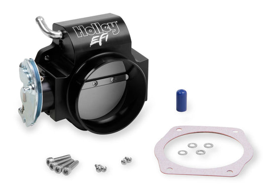 Holley 90mm LS Throttle Body w/Tapered Bore - Black MPN HLY112-589 For GM LS-Series
