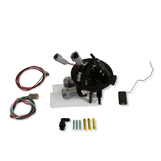 Holley Dual 450LPH Fuel Pump Module 10-15 Camaro MPN HLY12-351 For Chevy Camaro 2010-15