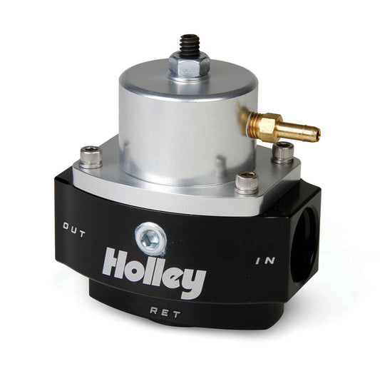 Holley 4500 Billet Fuel Press. Regulator w/EFI Bypass MPN HLY12-848