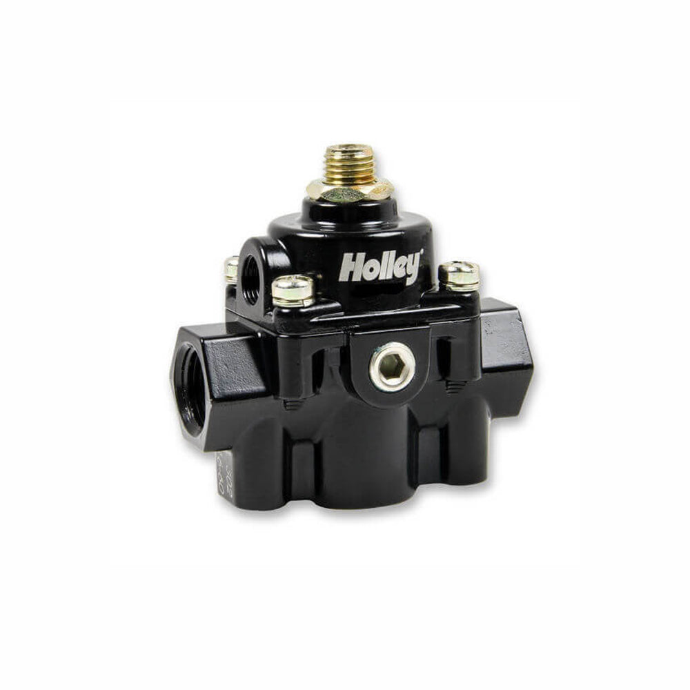 Holley Fuel Pressure Regulator By-Pass Style 6psi Black MPN HLY12-887