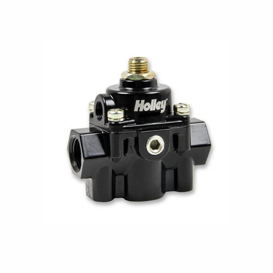 Holley Fuel Pressure Regulator By-Pass Style 6psi Black MPN HLY12-887