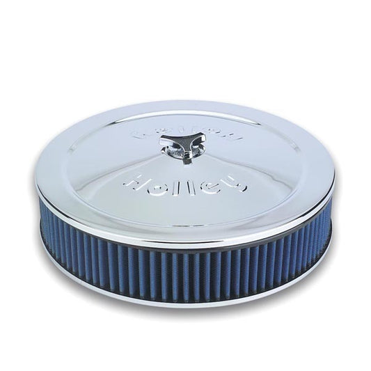 Holley   Power Shot Chrome Air Cleaner Assembly  HLY120-146