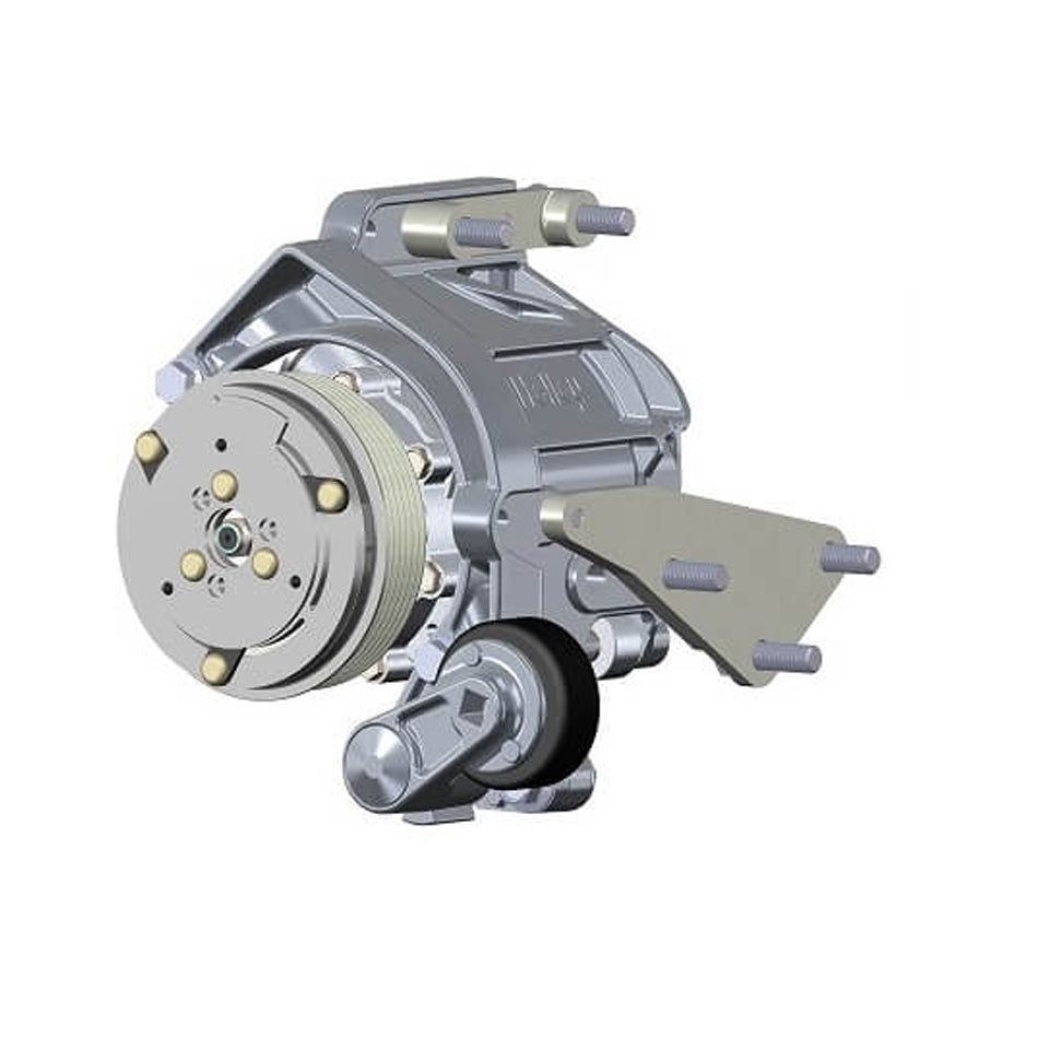 Holley Low LS Drive System Kit RH w/SD7 AC Compressor MPN HLY20-160 For GM LS-Series, Pacer