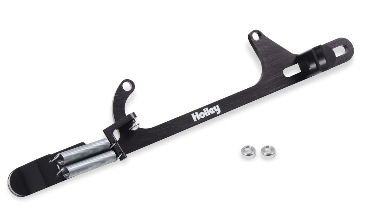 Holley   Billet Throttle Bracket Billet Aluminum Black  HLY20-266