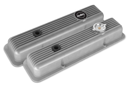 Holley   SBC Muscle Series Valve Covers  (pair)  HLY241-134