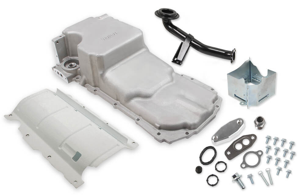 Holley GM Gen V LT Oil Pan Swap Kit Drag Race MPN HLY302-22 For GM GenV LT-Series, Pickup