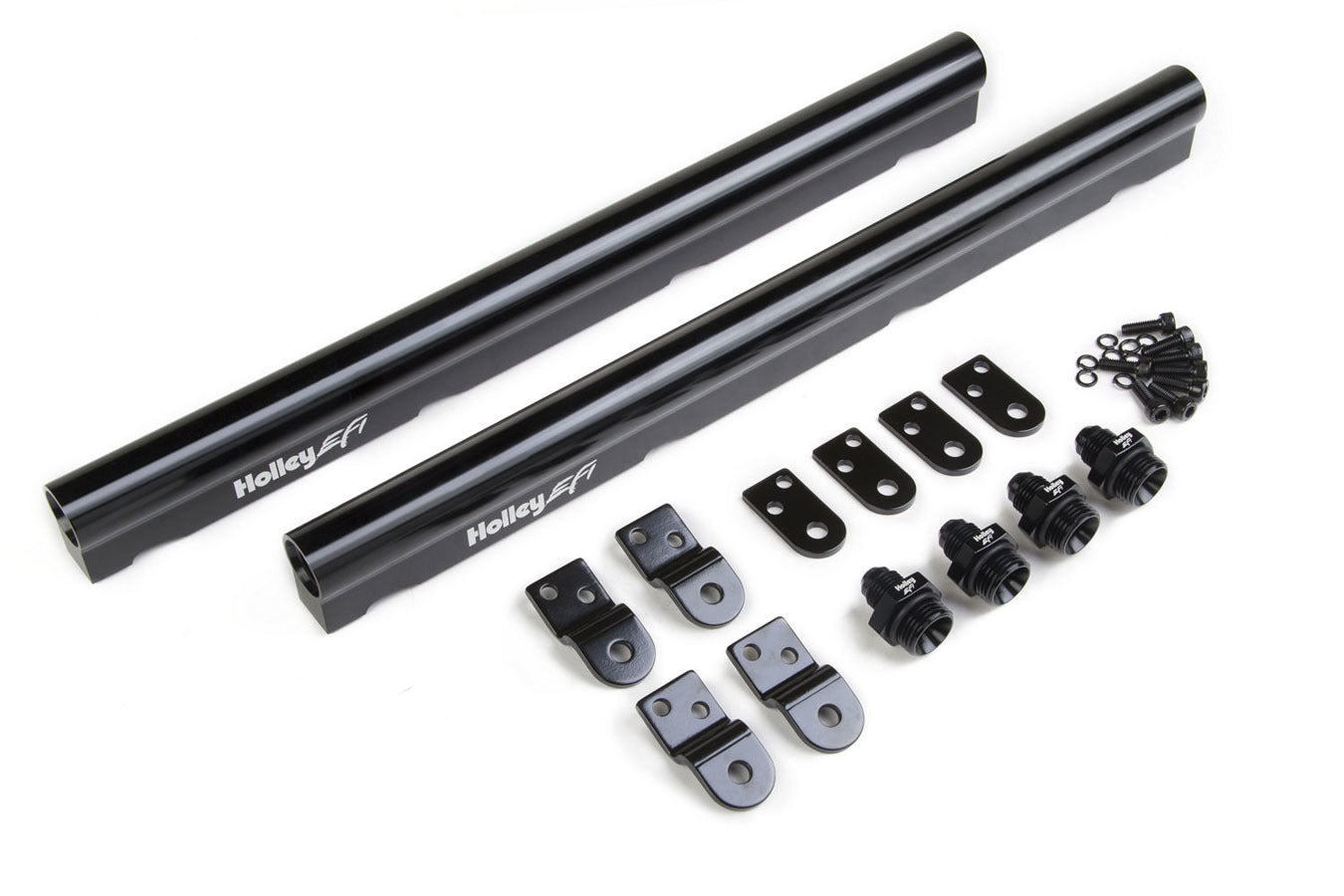 Holley Billet Alm. Fuel Rails - GM LS Factory Intakes MPN HLY534-209 For GM LS-Series