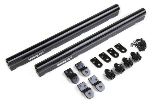 Holley Billet Alm. Fuel Rails - GM LS Factory Intakes MPN HLY534-209 For GM LS-Series