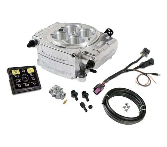 Holley Sniper-2 Upgrade Kit Polished w/Regulator MPN HLY550-510-3AE