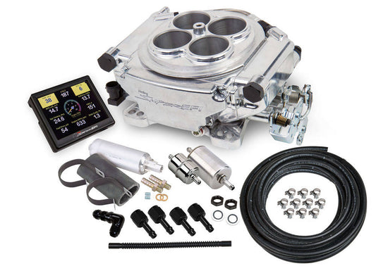 Holley   Sniper EFI Master Kit Shiny Finish  HLY550-510K