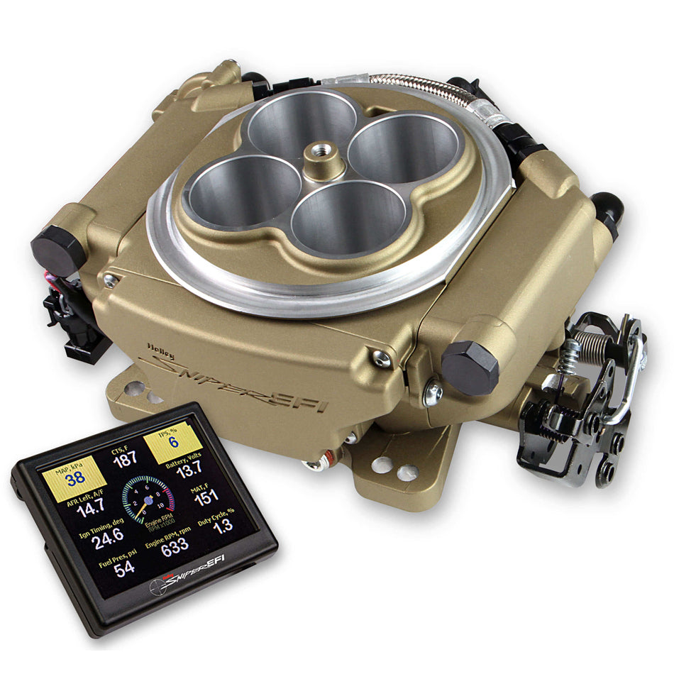 Holley Super Sniper 4150 EFI Kit w/4 Injectors MPN HLY550-520