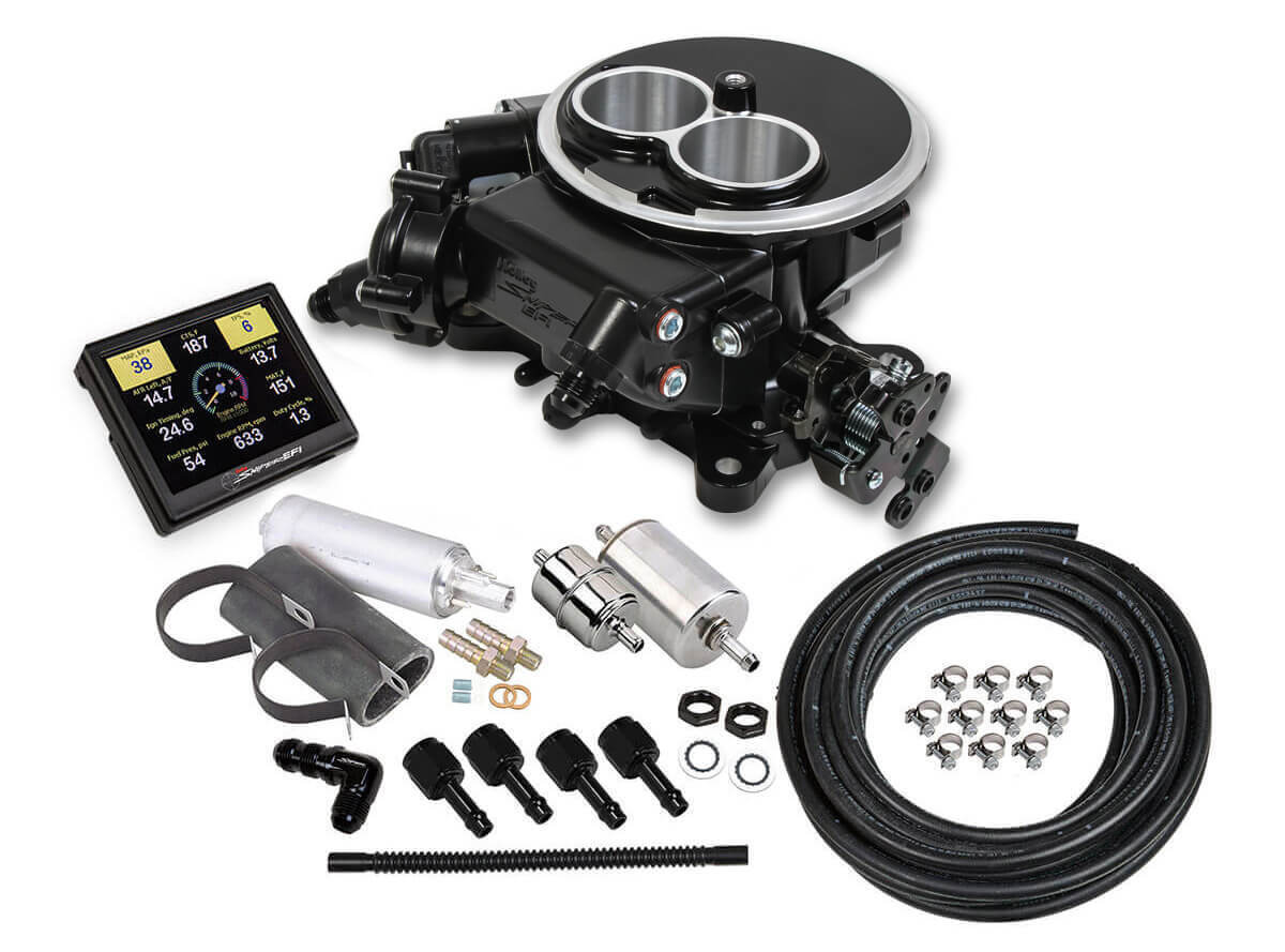 Holley Sniper 2300 EFI Master Kit Black Finish MPN HLY550-850K Ram