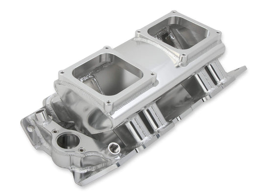 Holley   BBC Sniper SM Fabricated Intake Manifold - Carb  HLY835171