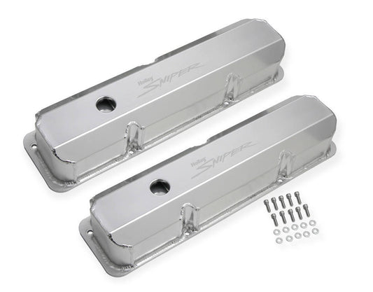 Holley   Sniper Fabricated Valve Covers  BBF FE Tall  HLY890001
