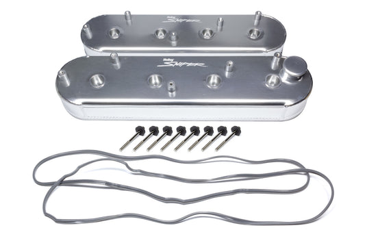 Holley Sniper Fabricated Valve Covers SGM LS Tall MPN HLY890014 For GM LS-Series